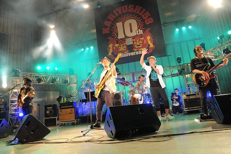 「ハイサイロード 2006-2016～オワリ×はじまり～」東京・日比谷野外大音楽堂公演の様子。（Photo by Ohagi）