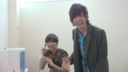 水野勝と田村侑久(BOYS AND MEN)。(c)フジテレビ