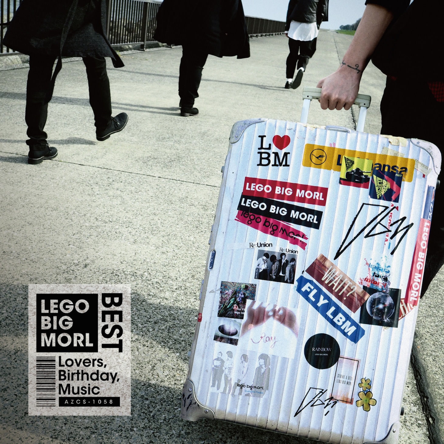 LEGO BIG MORL「Lovers, Best, Music」ジャケット