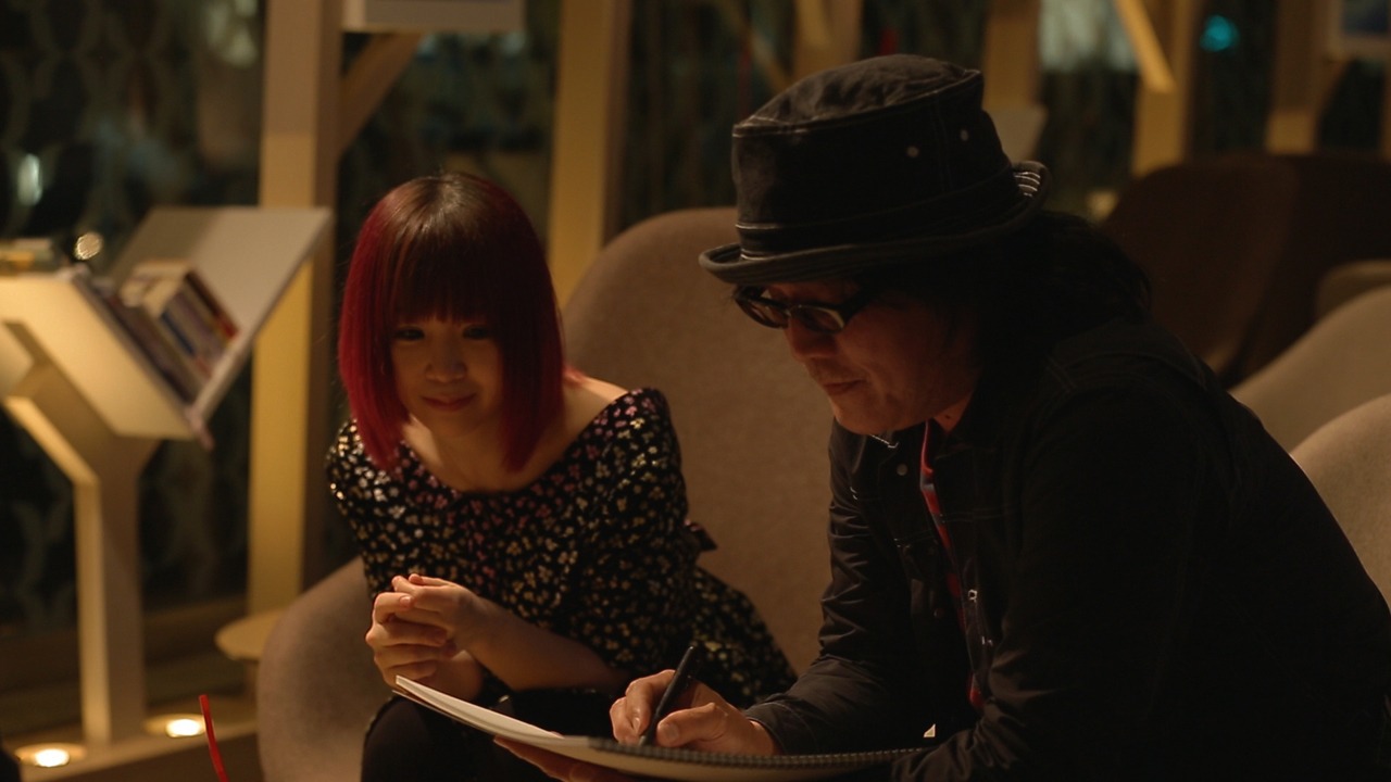 左より大森靖子、江口寿史。 (c)TBS
