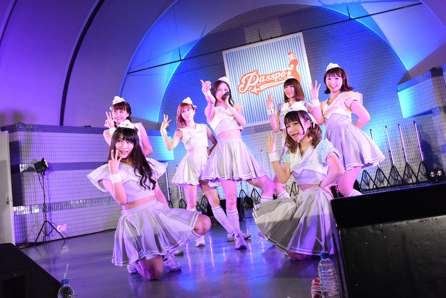 「PASSPO☆代々木フリーワンマン！～パッセン何人増えるかなっ～」の様子。