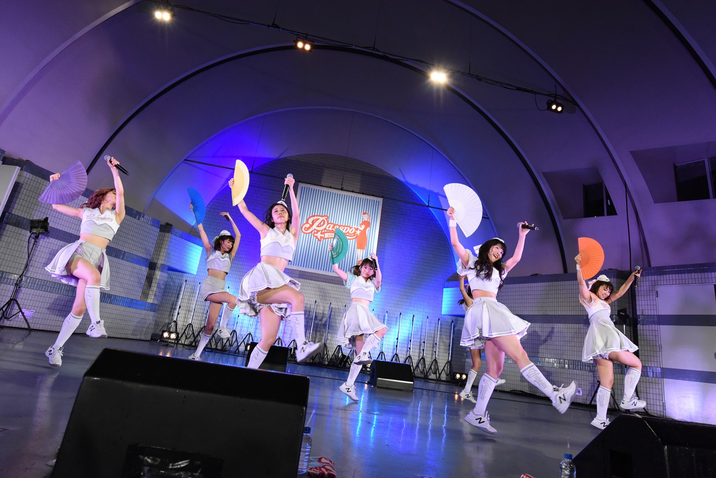 「PASSPO☆代々木フリーワンマン！～パッセン何人増えるかなっ～」の様子。