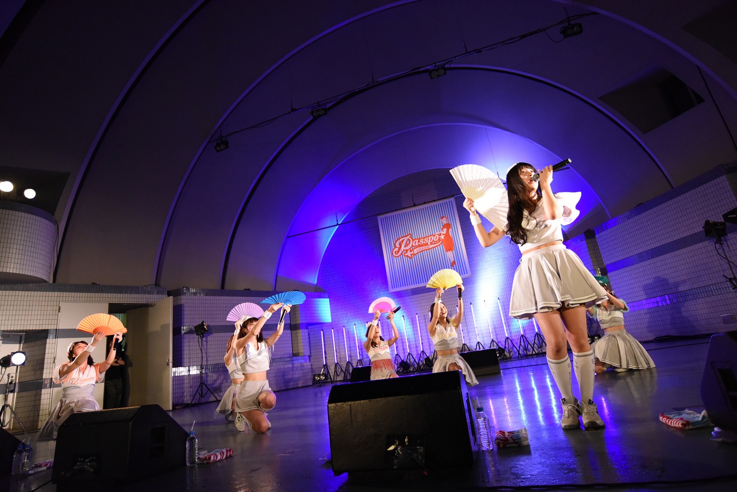 「PASSPO☆代々木フリーワンマン！～パッセン何人増えるかなっ～」の様子。