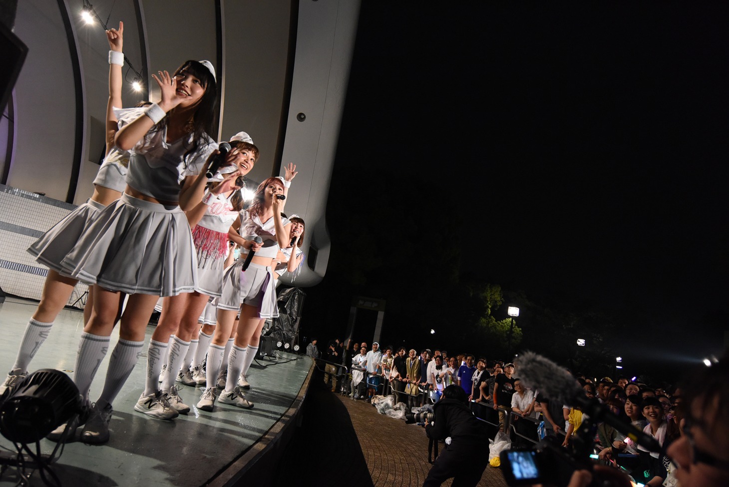 「PASSPO☆代々木フリーワンマン！～パッセン何人増えるかなっ～」の様子。