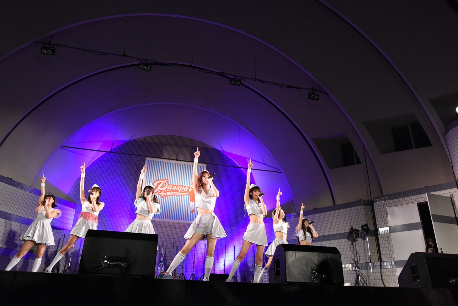 「PASSPO☆代々木フリーワンマン！～パッセン何人増えるかなっ～」の様子。