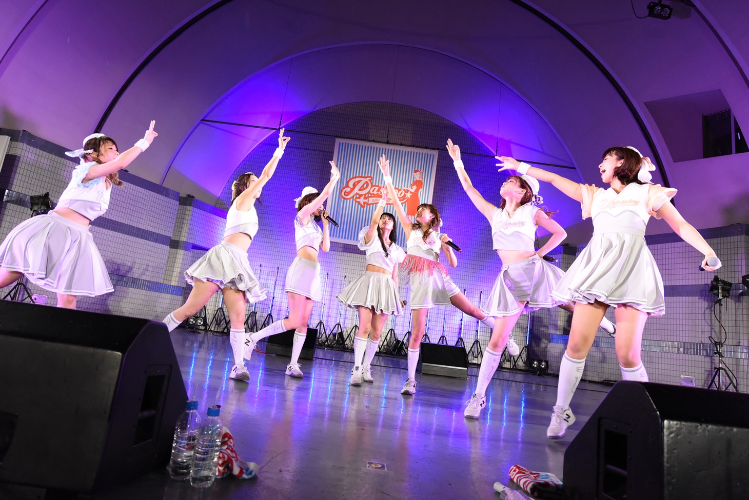 「PASSPO☆代々木フリーワンマン！～パッセン何人増えるかなっ～」の様子。