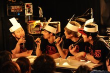 Rhythmic Toy World「『HEY!』先行試聴会」の様子。（Photo by MASANORI FUJIKAWA）