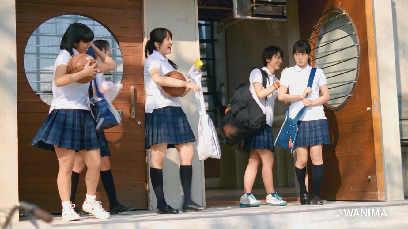 「8×4 ボディフレッシュ」バスケ部・友情編のワンシーン。
