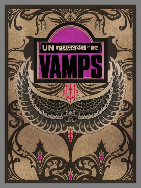 「MTV Unplugged: VAMPS」初回限定盤Blu-rayジャケット
