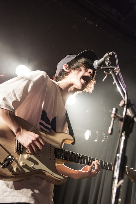 佐久間公平(G, Cho / Helsinki Lambda Club)(Photo by Daisuke Miyashita)