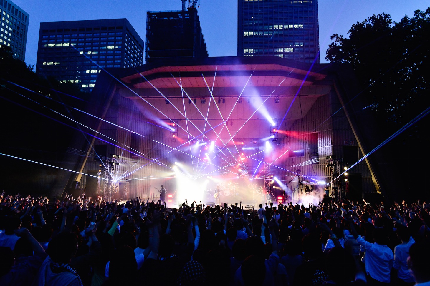 「Nothing's Carved In Stone Live at 野音」の様子。（Photo by RUI HASHIMOTO[SOUND SHOOTER]）