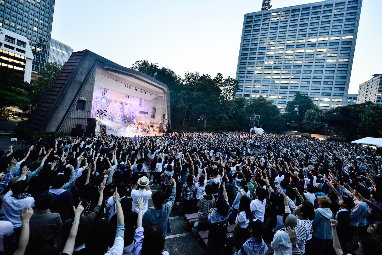 「Nothing's Carved In Stone Live at 野音」の様子。（Photo by RUI HASHIMOTO[SOUND SHOOTER]）