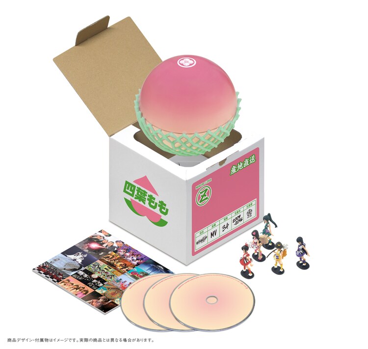 ももクロ初のmv集はファンクラブ限定 四葉もも缶 あり 夏にはアルバムlpも 音楽ナタリー