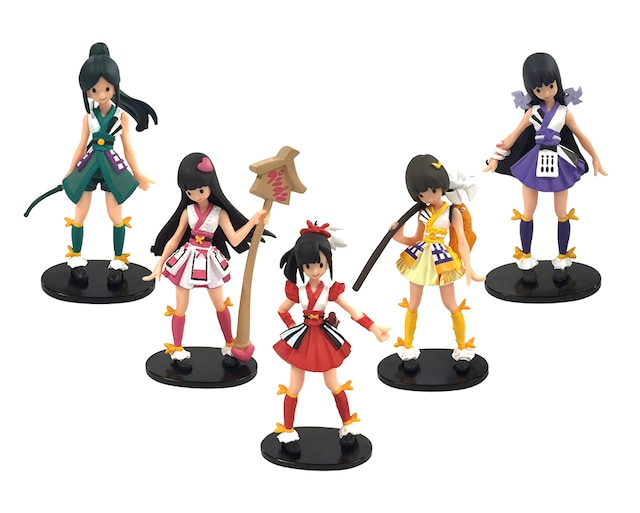 ももいろクローバーZ「ももいろクローバーZ MUSIC VIDEO CLIPS -AE限定 SPECIAL EDITION-」特典フィギュアのイメージ画像。