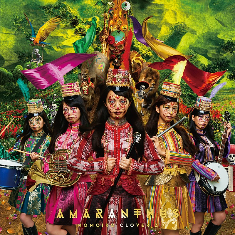 ももいろクローバーZ「AMARANTHUS」アナログ盤ジャケット