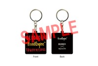 OLDCODEX「Fixed Engine」購入者にプレゼントされるラバーキーホルダー。