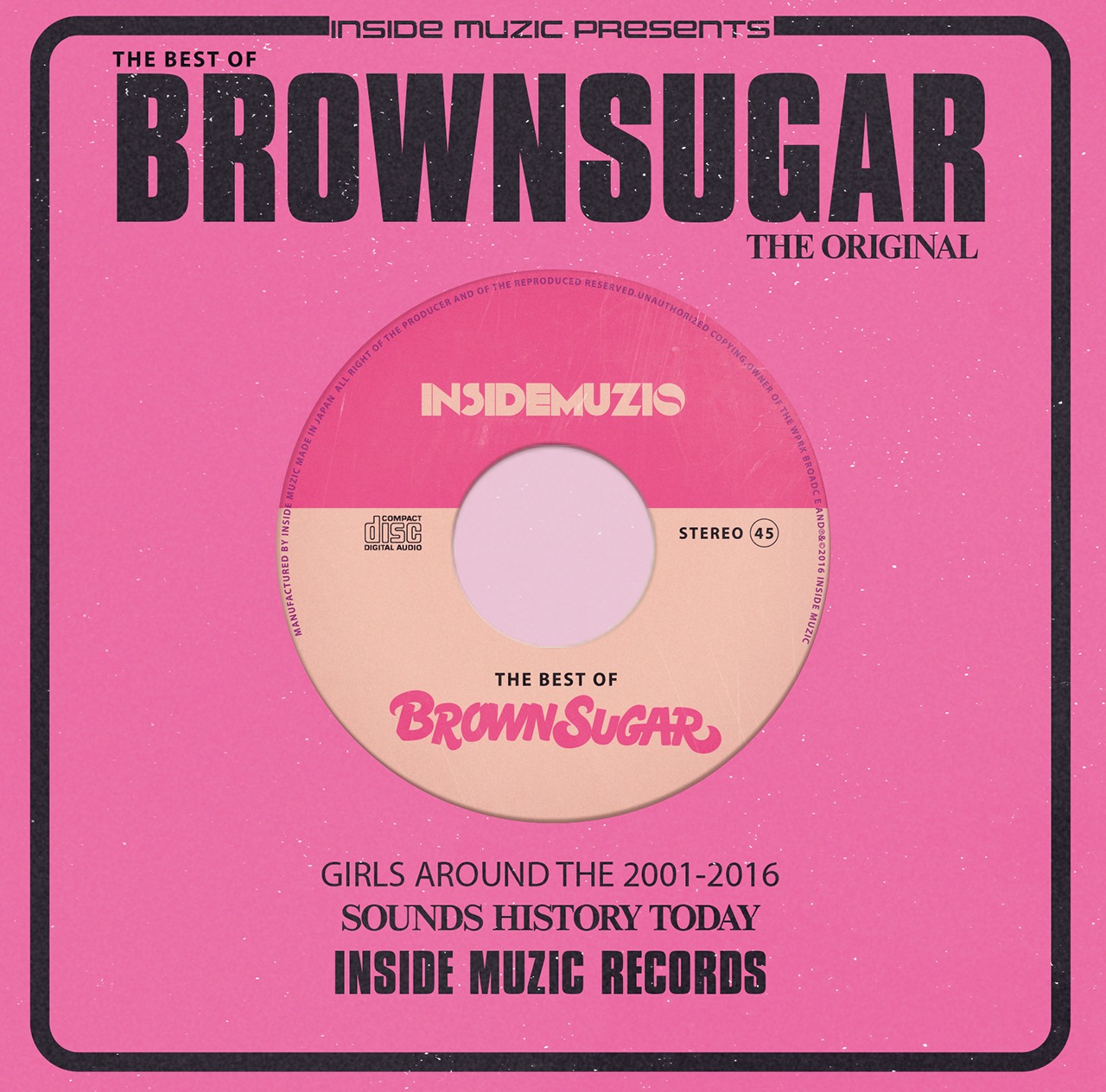 BROWN SUGAR「THE BEST OF BROWN SUGAR」ジャケット