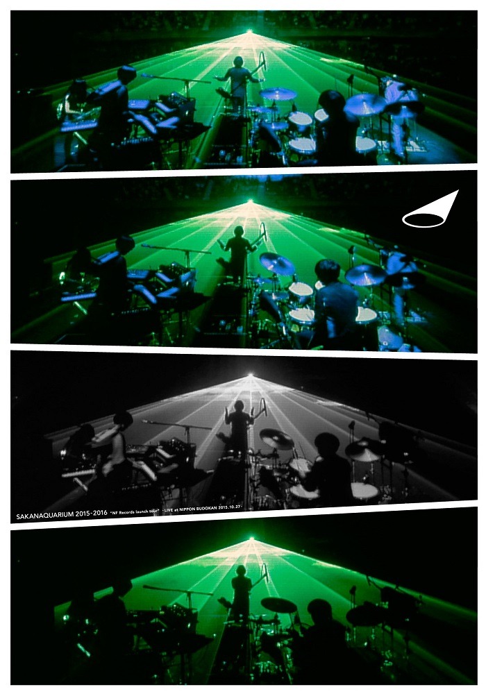 サカナクション「SAKANAQUARIUM 2015-2016 "NF Records launch tour" -LIVE at NIPPON BUDOKAN 2015.10.27-」購入者特典ポスターデザイン