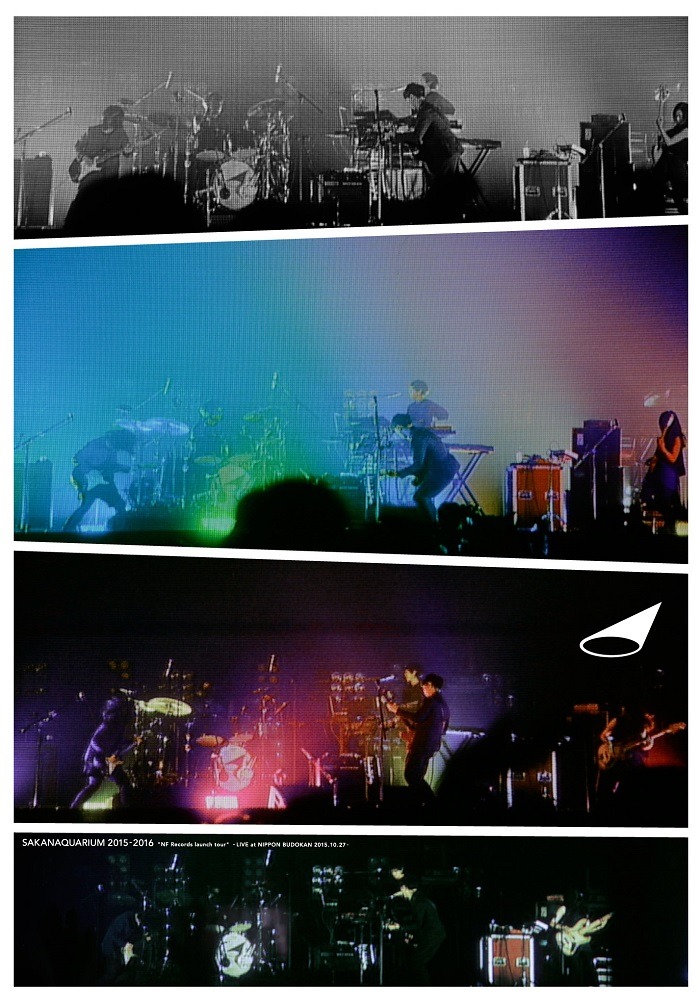 サカナクション「SAKANAQUARIUM 2015-2016 "NF Records launch tour" -LIVE at NIPPON BUDOKAN 2015.10.27-」TSUTAYA購入者特典ポスターデザイン
