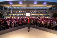 Pile「Melody」リリース記念イベントの様子。（写真提供：ビクターエンタテインメント）