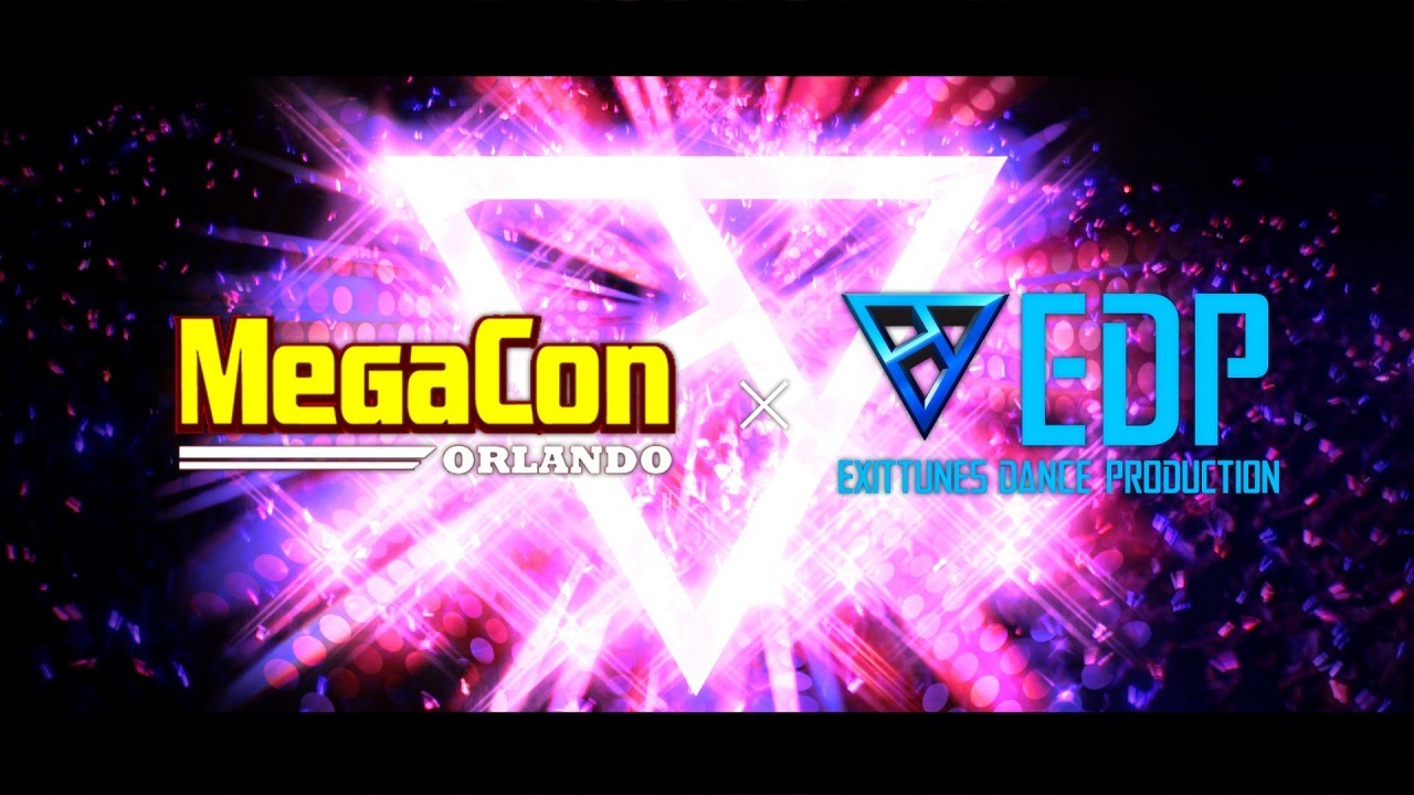「Megacon EDM × EDP」告知ビジュアル