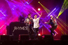 RHYMESTERとPUNPEE。（Photo by Yusuke Oishi)