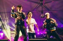 左からMummy-D、PUNPEE、宇多丸。（Photo by cherry chill will)