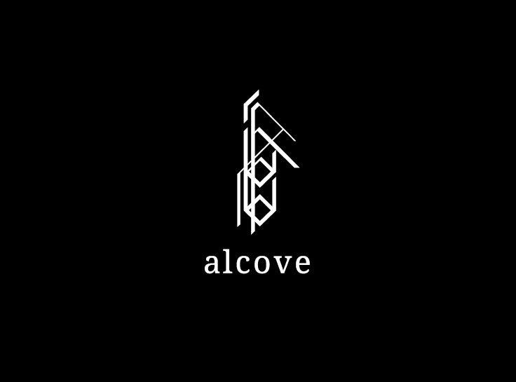 「acid android in an alcove」ロゴ