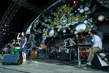 UAのライブの様子。