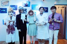 「V.I.P. -きゃりーぱみゅぱみゅ- 祝『KPP BEST』発売！石プレゼンツ なんだこれ博!!」収録時の様子。