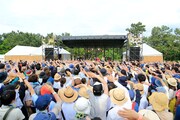 在日ファンクのライブの様子。