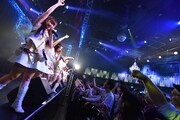 LinQによるライブの様子。