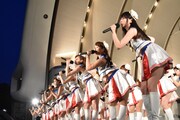昨日5月24日に東京・代々木公園イベント広場野外ステージで行われたフリーライブの様子。