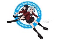 「ナゴヤアニソンフェス」のキャラクター。右からアニ子とソン子。