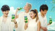 スプライトの新テレビCM「スプライト NEW すっきり爽快」篇のワンシーン。