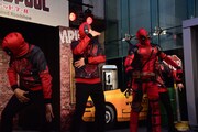 映画「デッドプール」公開直前プレミアイベントの様子。