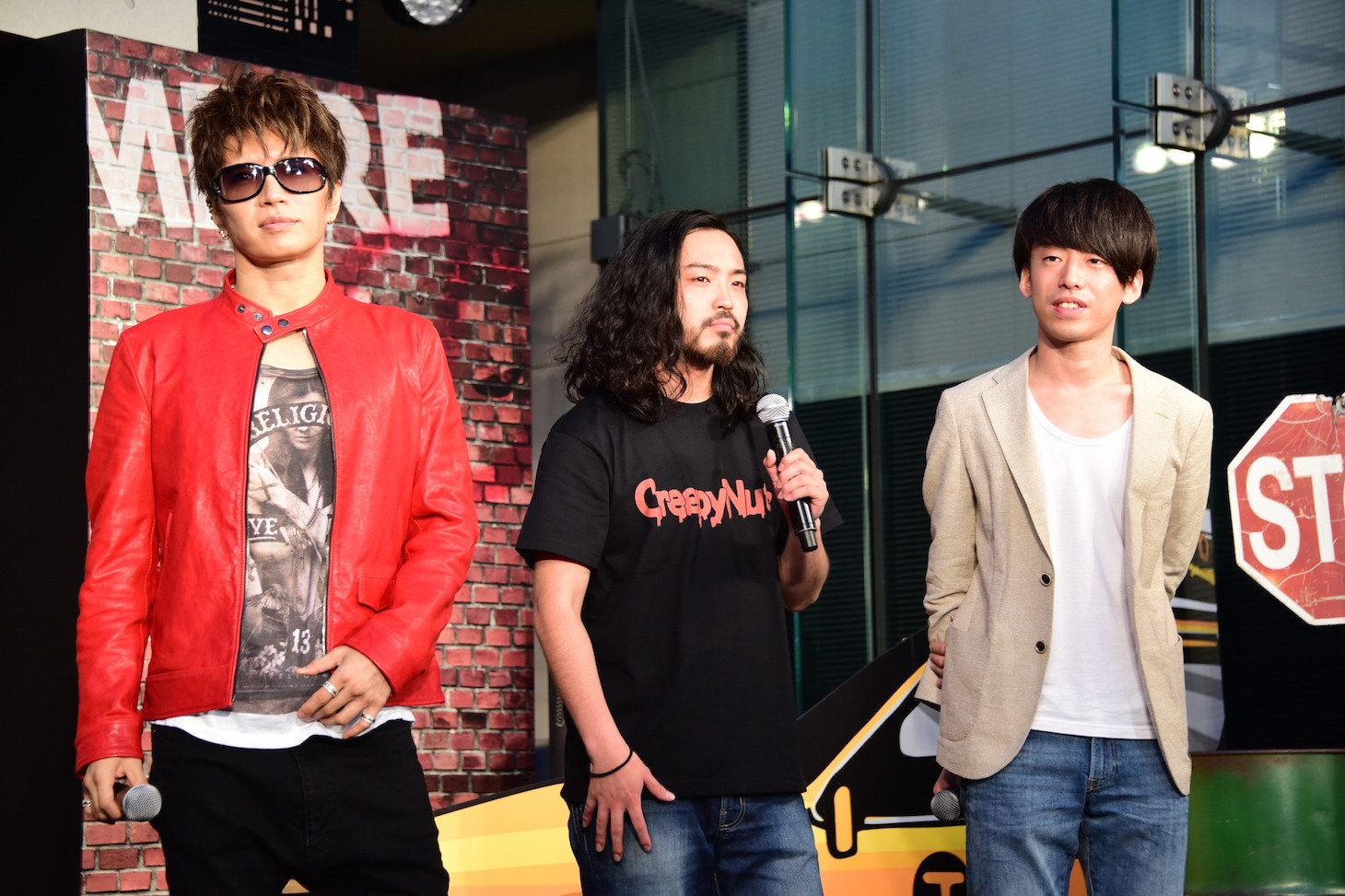 GACKT、Creepy Nuts（R-指定 ＆ DJ 松永）。