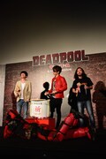映画「デッドプール」公開直前プレミアイベントの様子。