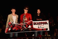 映画「デッドプール」公開直前プレミアイベントの様子。