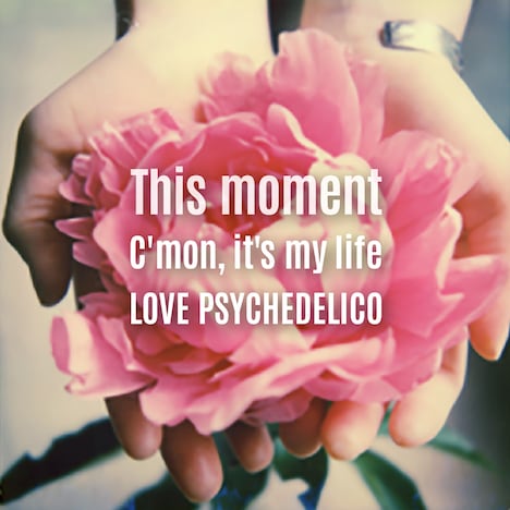 LOVE PSYCHEDELICO「This moment / C'mon, it's my life」ジャケット