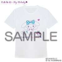 乃木坂46【西野七瀬】×マイメロディ オリジナルデザインTシャツサンプル画像