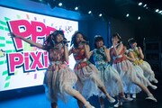 PPP!PiXiONによる新メンバーお披露目ライブの様子。