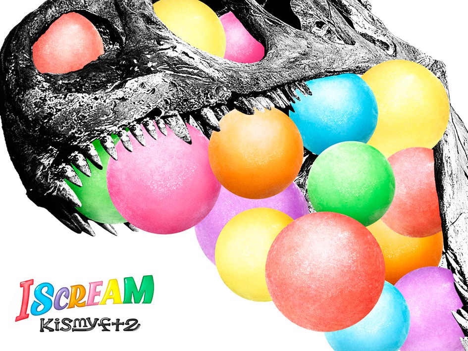 Kis-My-Ft2「I SCREAM」初回生産限定2cups盤ジャケット