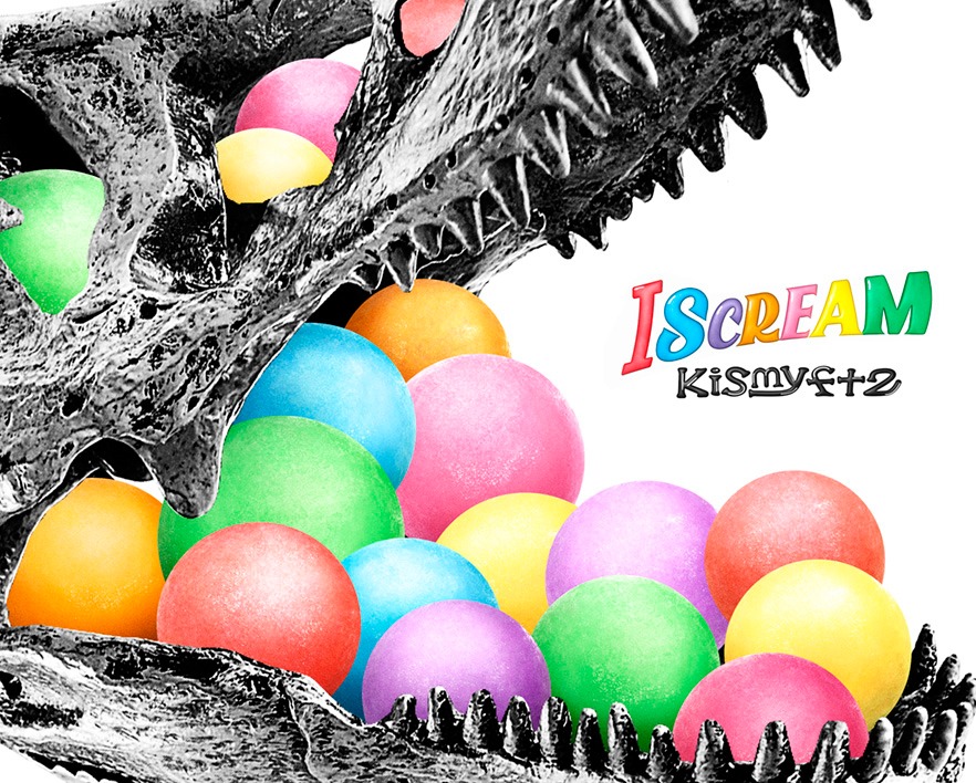 Kis-My-Ft2「I SCREAM」完全生産限定4cups盤ジャケット