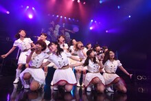 LinQ5周年祭「うちらのどんたQ～博多名物になりたいっちゃん！～」の様子。