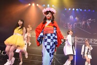 LinQ5周年祭「うちらのどんたQ～博多名物になりたいっちゃん！～」の様子。