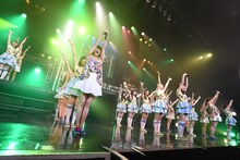 LinQ5周年祭「うちらのどんたQ～博多名物になりたいっちゃん！～」の様子。