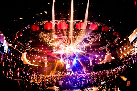 go!go!vanillas「Kameleon Lights Tour 2016」東京・新木場STUDIO COAST公演の様子。（撮影：浜野カズシ）