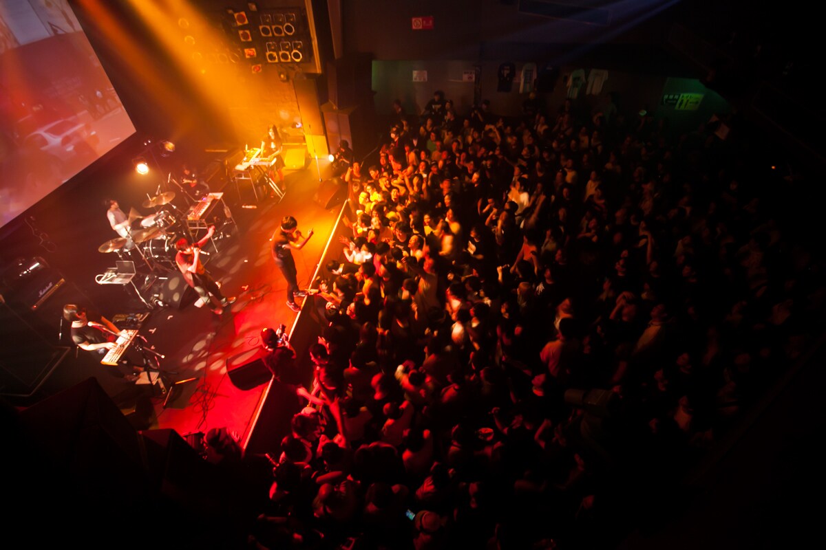 Have a Nice Day!「Helter Skelters Disco Showcase」の様子。（撮影：すずき大すけ）