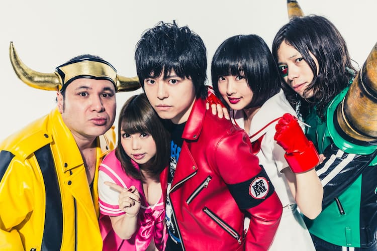 夏の魔物、7月の「夏の魔物現象」にSuG登場 - 音楽ナタリー